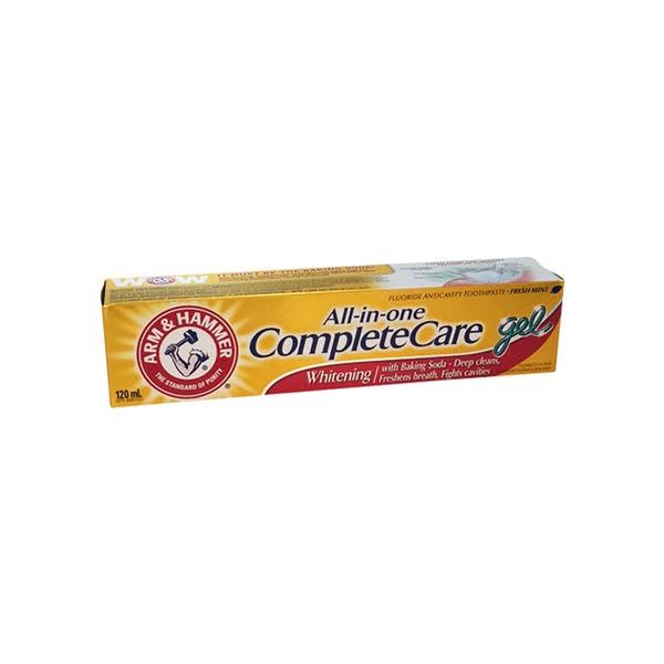 Arm and Hammer All-In-One Complete Care Gel Whitening Toothpaste - 120ml