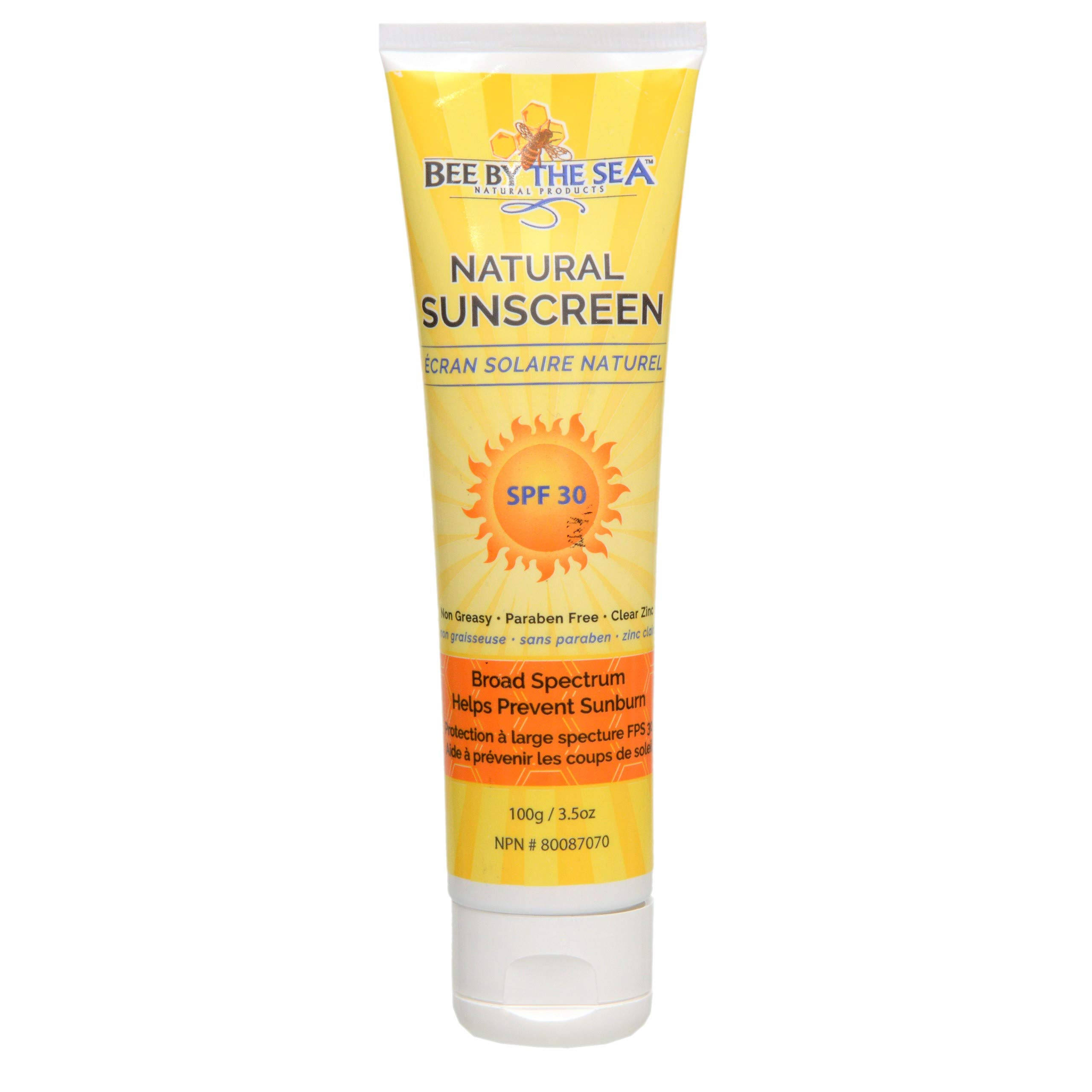 Bee by the Sea Alcohol-Free Natural Sunscreen with Avocado and Coconut