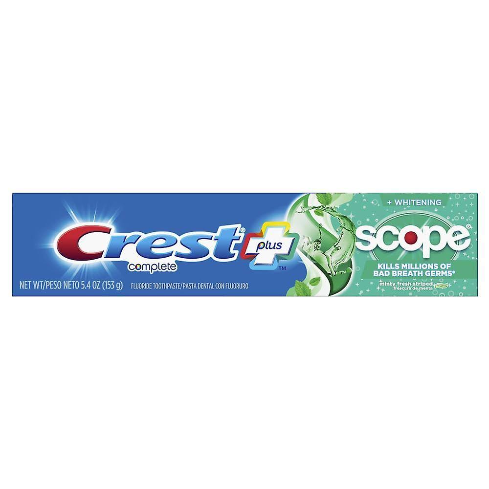 Crest Plus Complete Whitening Scope Toothbrush - Minty Fresh, 5.4oz