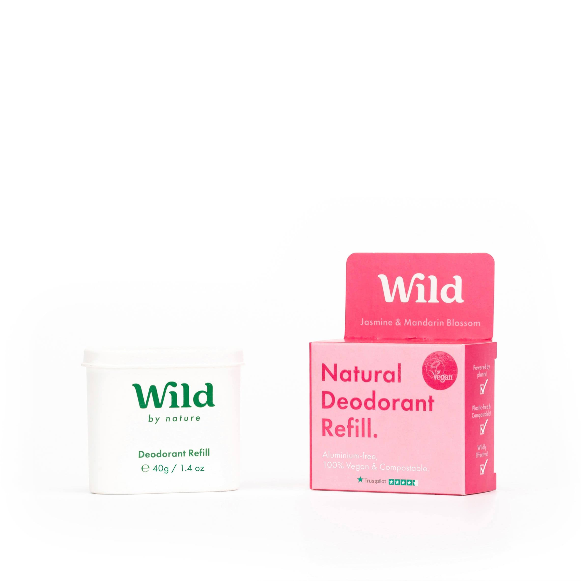 Wild Jasmine & Mandarin Blossom Deodorant Refill 40g
