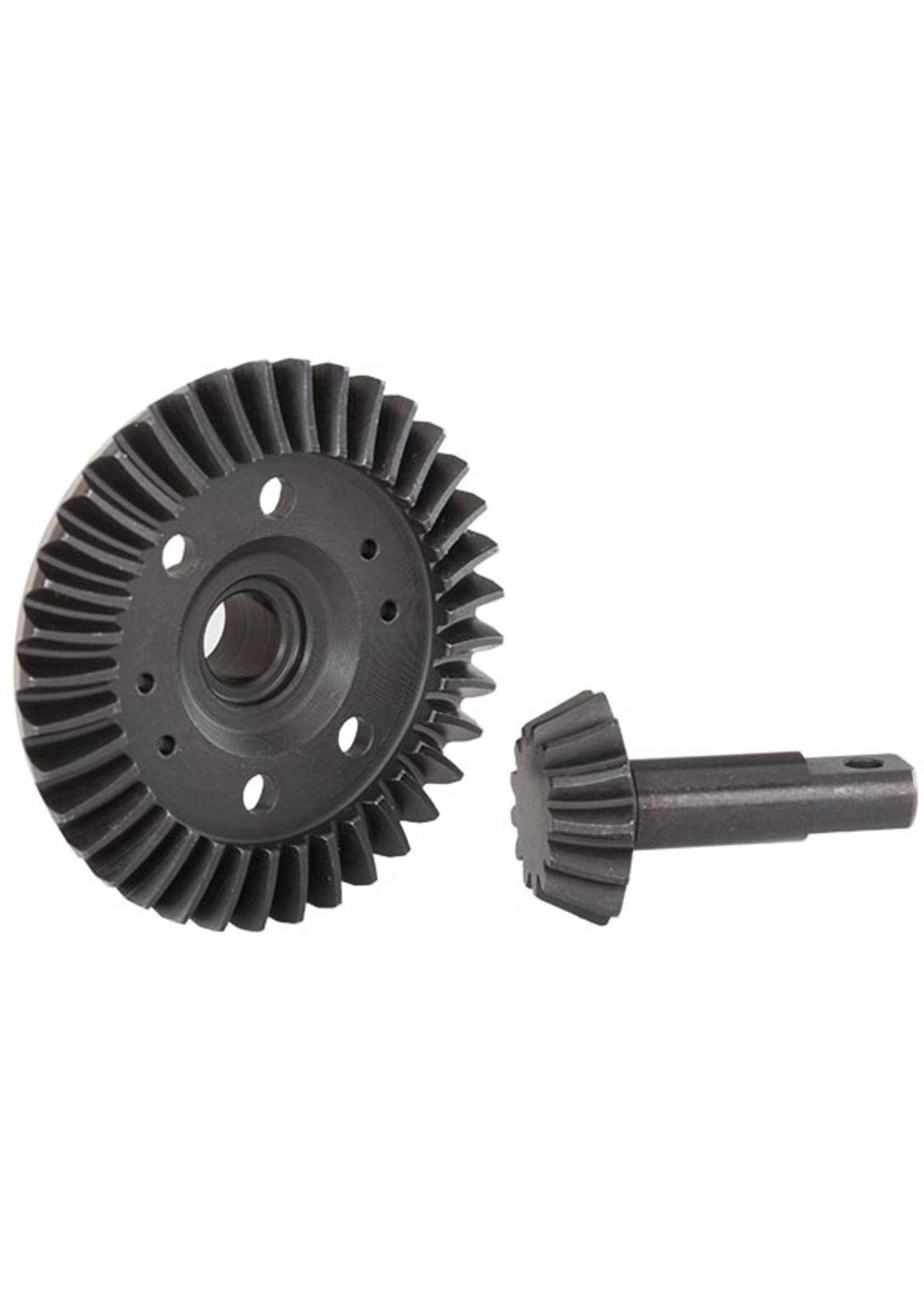Traxxas 5379R - Front Ring GEAR, Differential Pinion GEAR, Machined Spiral Cut