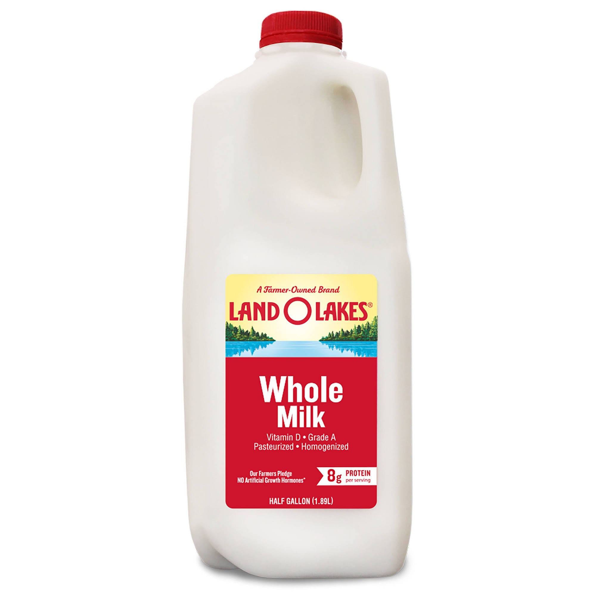 Land O Lakes Whole Milk - 0.50 Gal