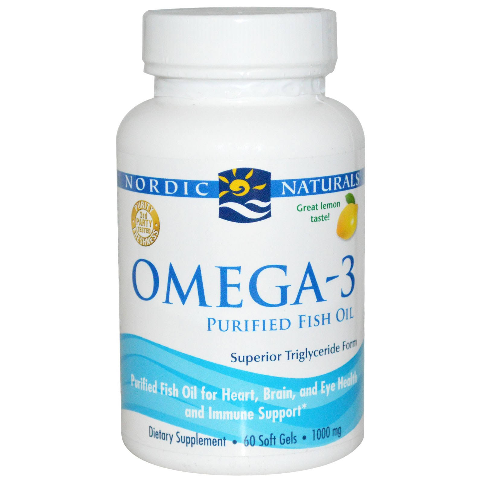 Nordic Naturals Omega-3 Purified Fish Oil