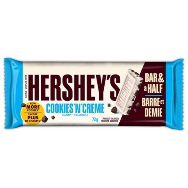 Hershey's Cookies 'N' Creme King Size Candy Bar White 1