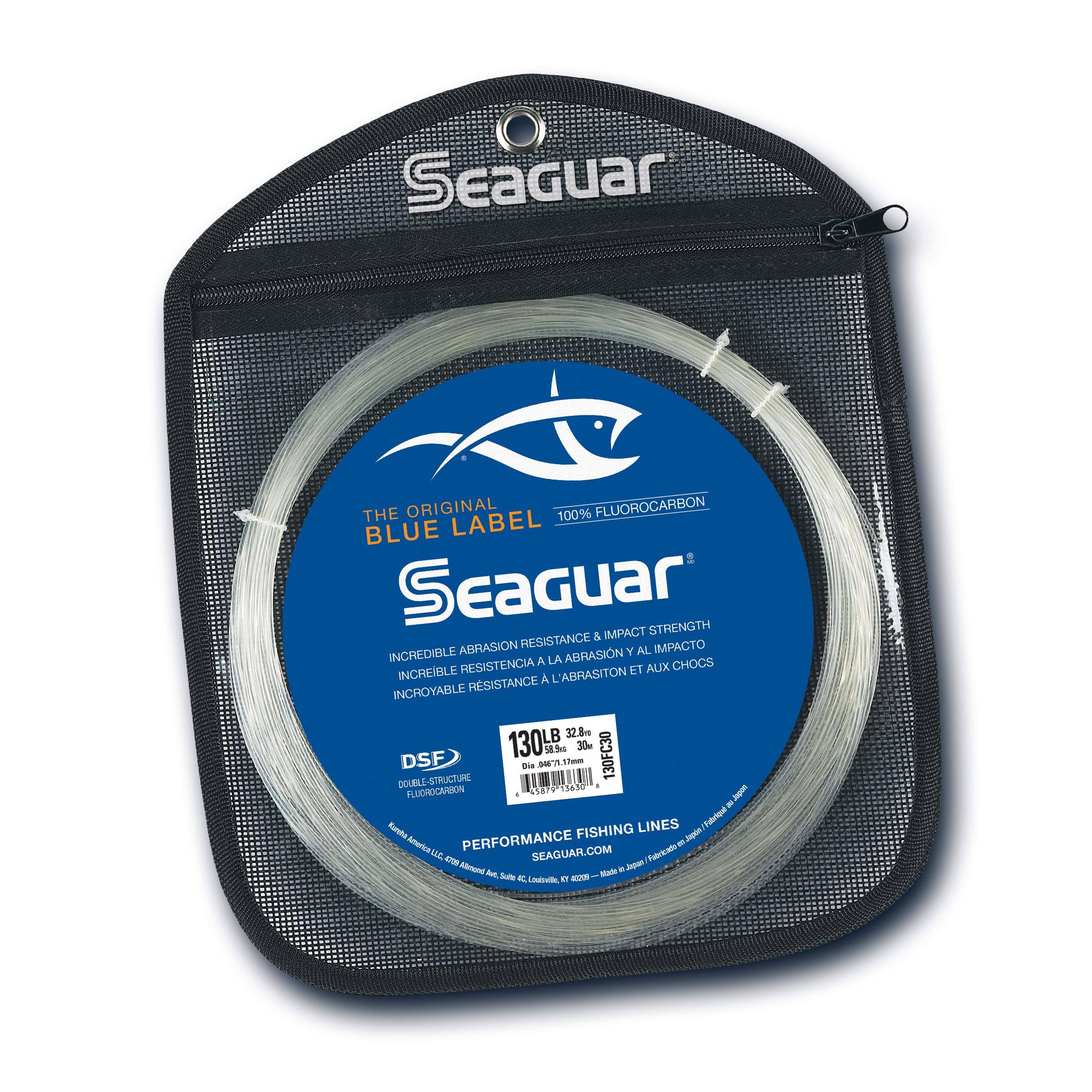 Seaguar Big Game Blue Label Fluorocarbon Fishing Leader - 30m