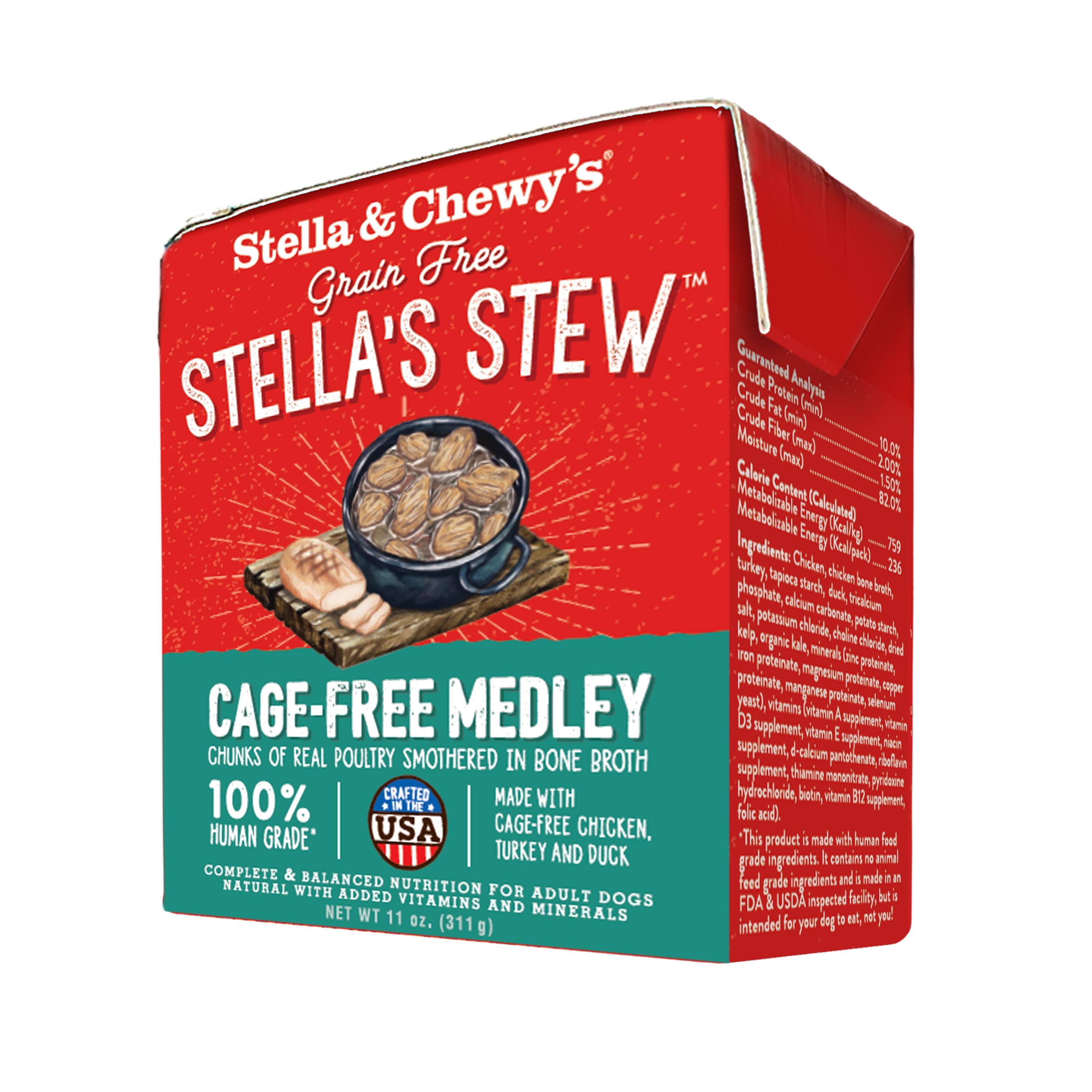 Stella & Chewy's Cage-Free Medley Stew Dog Wet Food