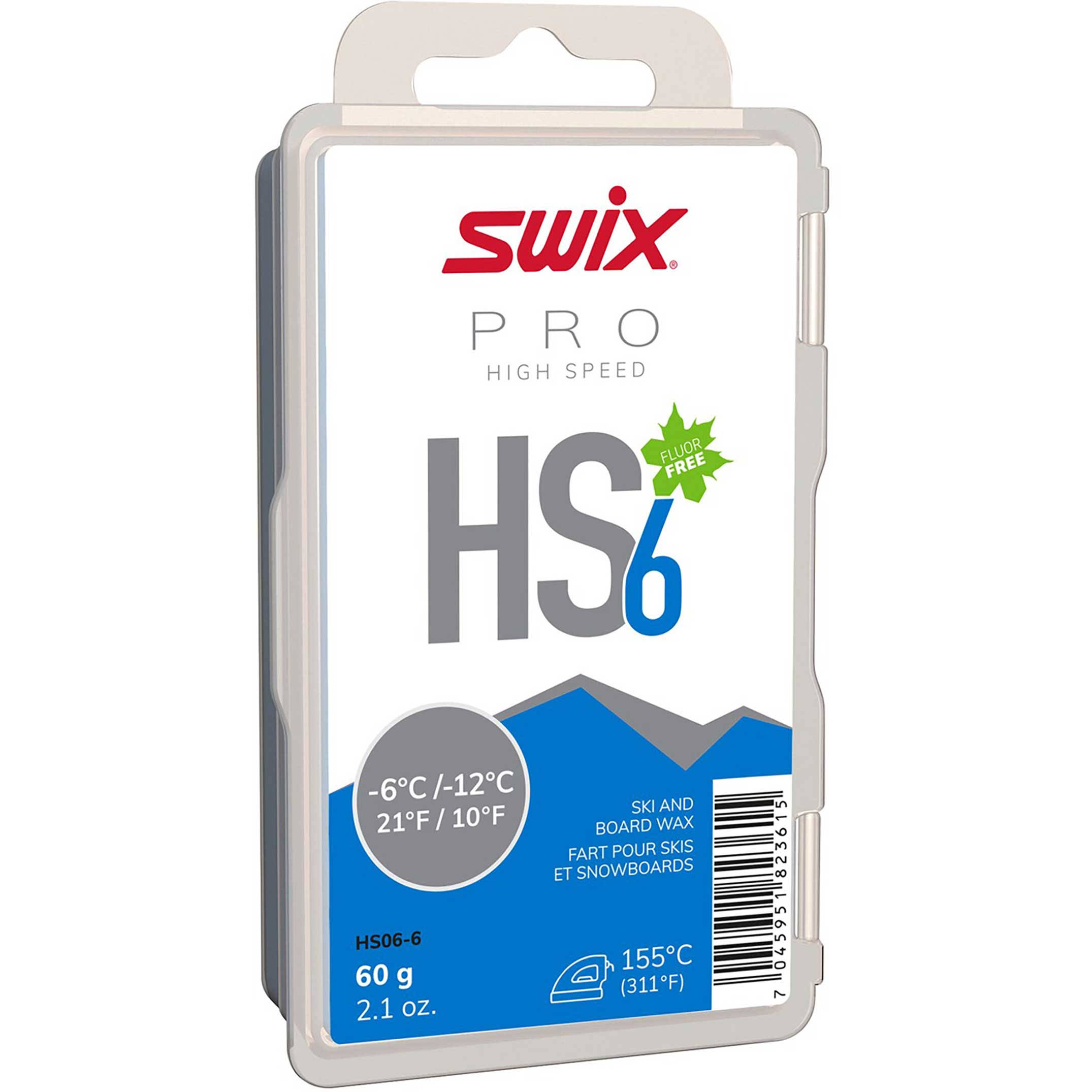 Swix HS6 60 G Hot Wax Blue