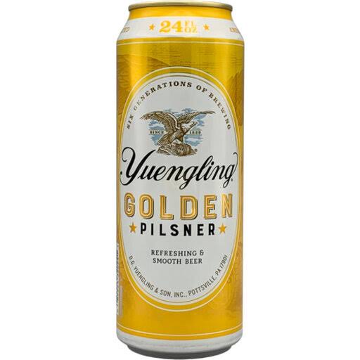Yuengling Beer, Golden, Pilsner - 1 pint 8 fl oz
