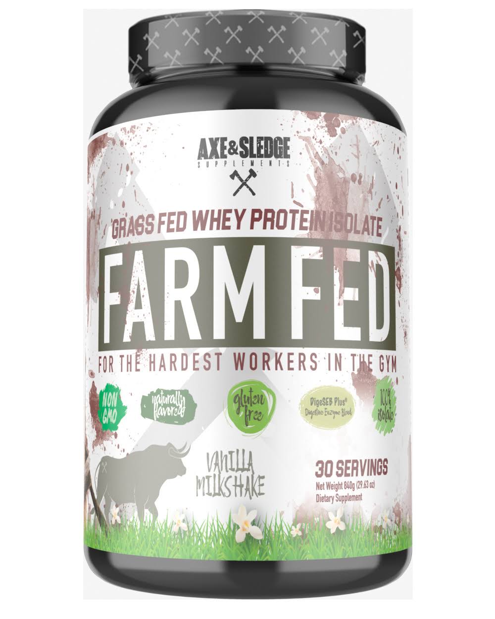 Farm Fed WPI By AXE & SLEDGE - Glazed Donut - 30 Serves / 840g