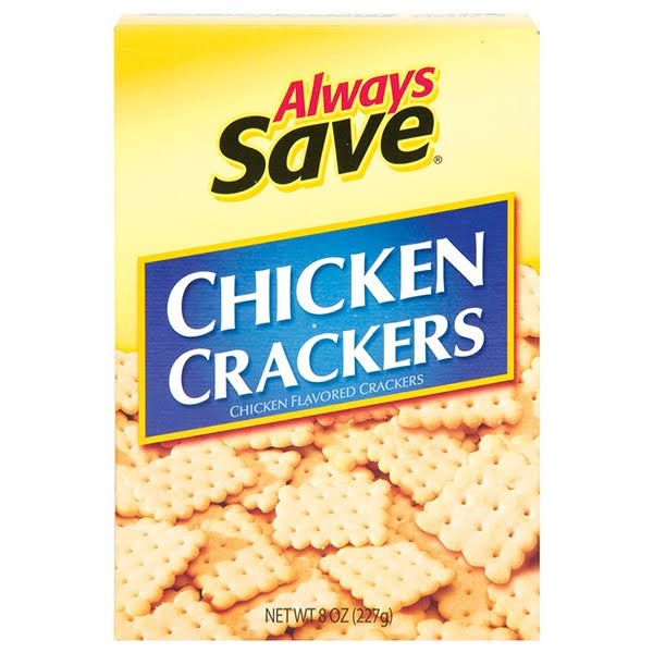 Always Save Chicken Flavored Crackers - 8 Ounces - Campbell's Foodland - Delivered by Mercato