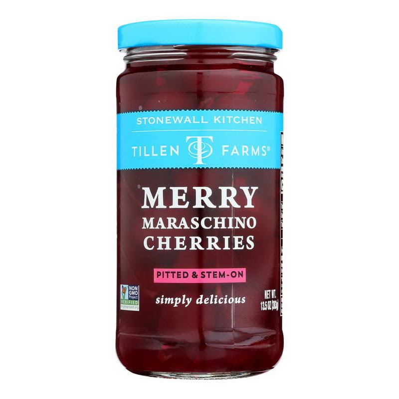 Tillen Farms Gluten Free Merry Maraschino Pitted Cherries