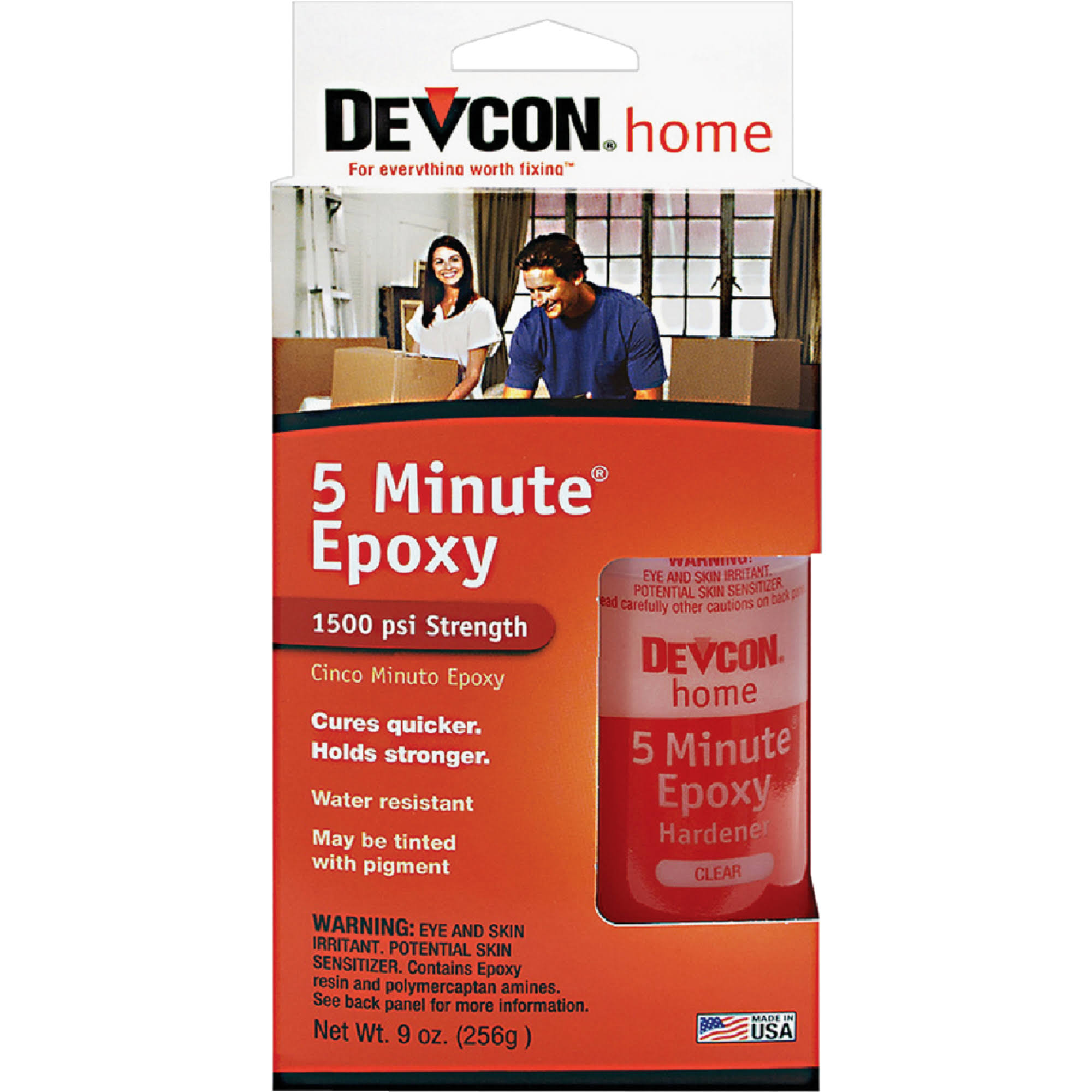 Devcon High Strength 5-Minute Epoxy - Fast Drying