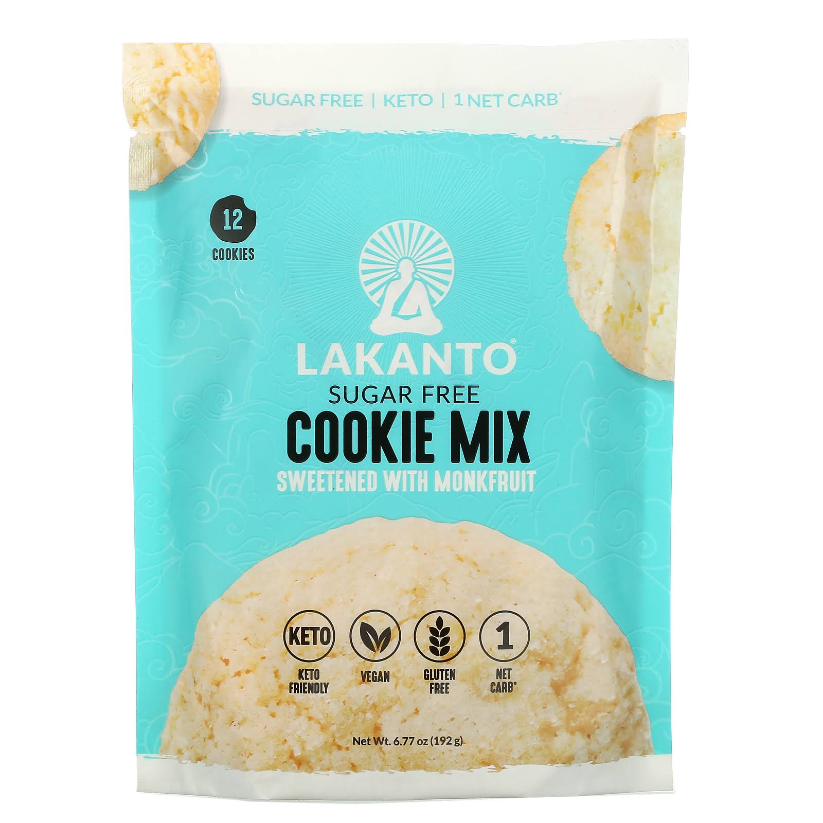 Lakanto Cookie Mix, Sugar Free - 12 cookies, 6.77 oz