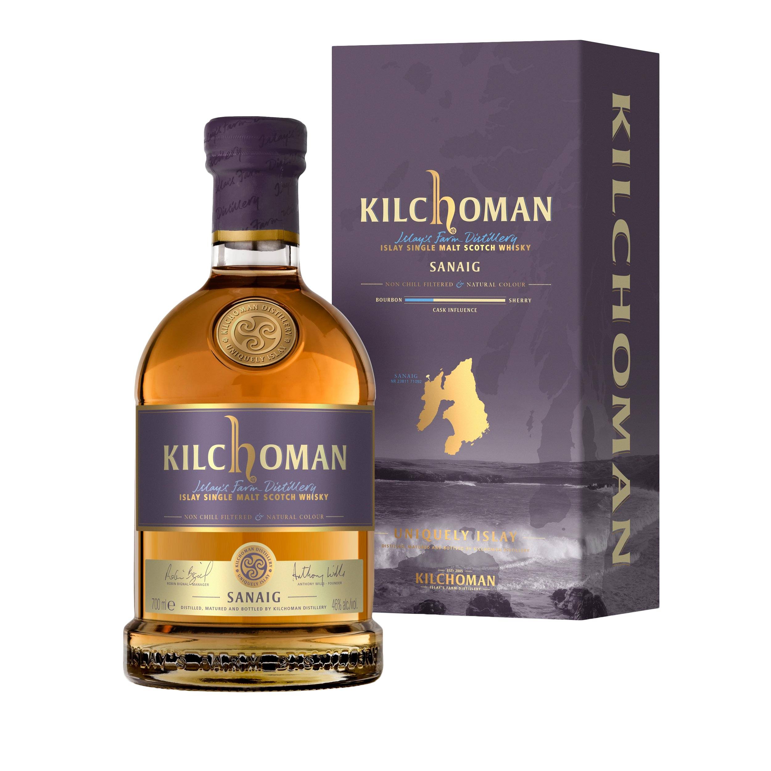 Kilchoman Sanaig Single Malt Scotch Whisky - 700ml