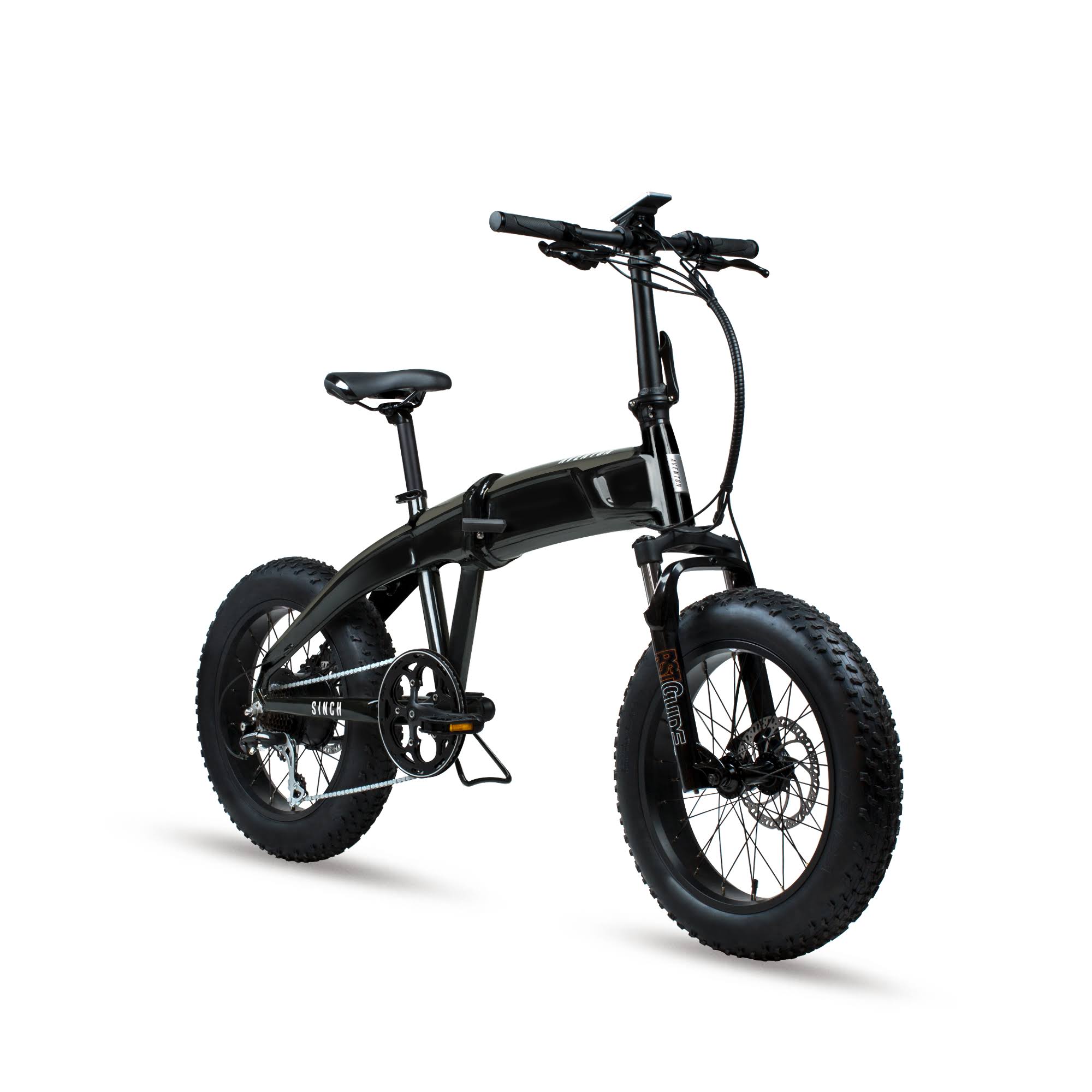 Aventon Sinch Foldable E-Bike | One Size | Slick Black
