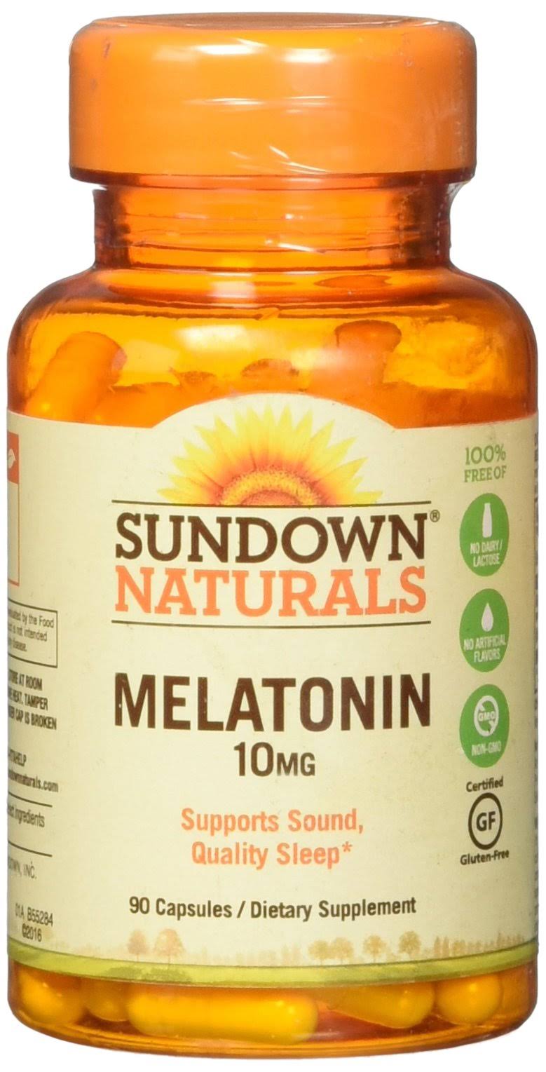 Sundown Naturals Melatonin - 10mg, x90