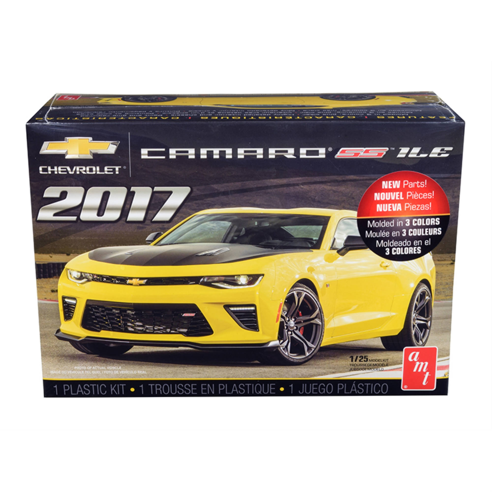 AMT Amtamt1074m Scale Vehicle Car Model Toy Kit - Chevy Camaro SS 1LE