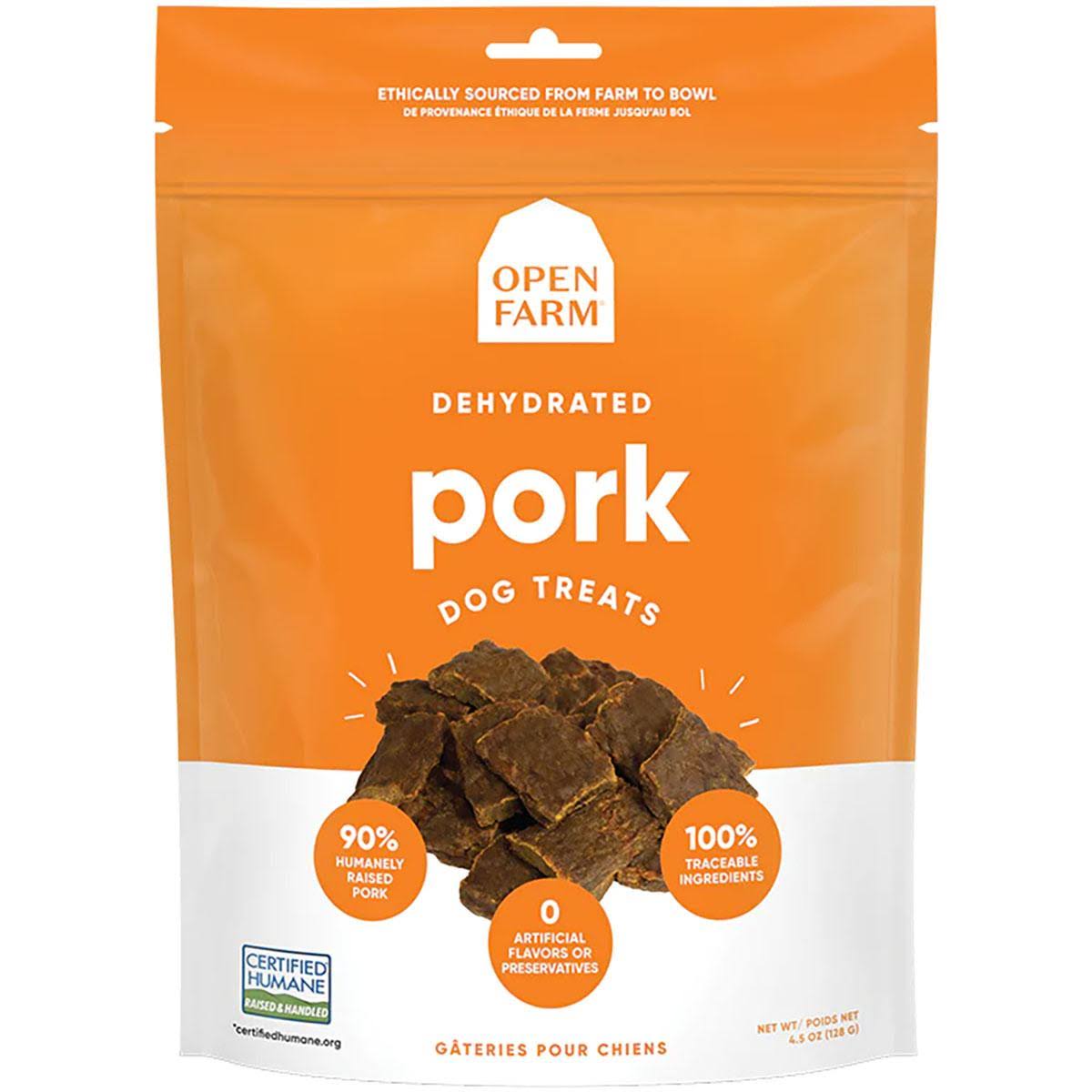 Open Farm - Dehydrated Dog Treats Pork - 4.5 oz