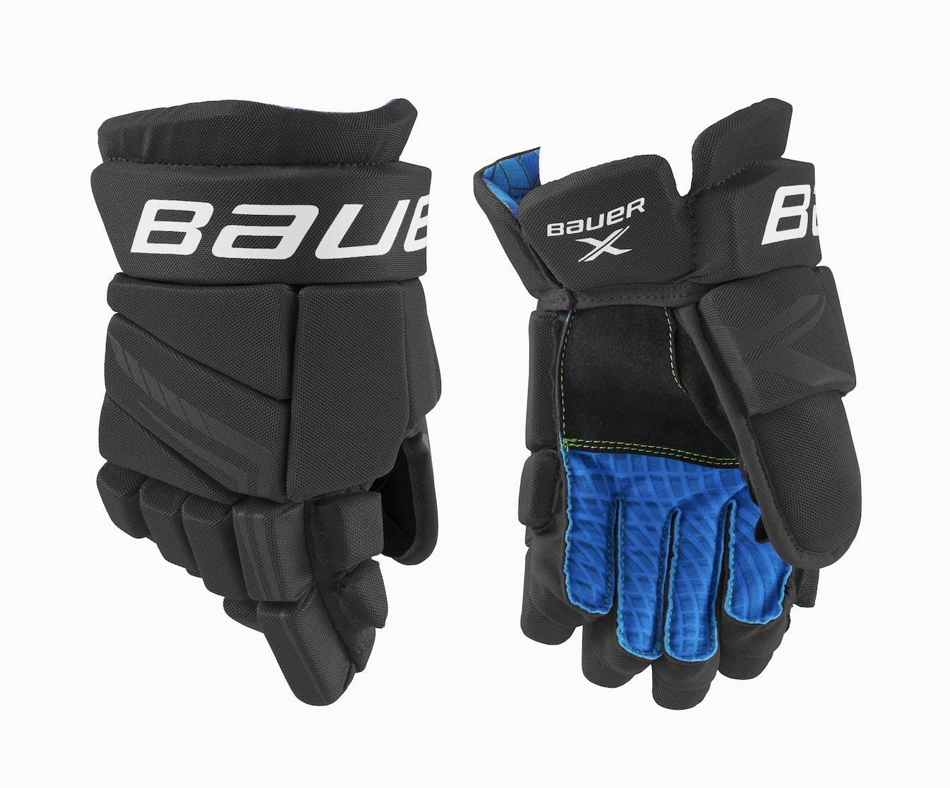 Bauer S21 x Hockey Gloves - Black - Junior, 10 Inch