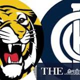 AFL round 14 LIVE: Tigers spring out of the gates in slippery conditions