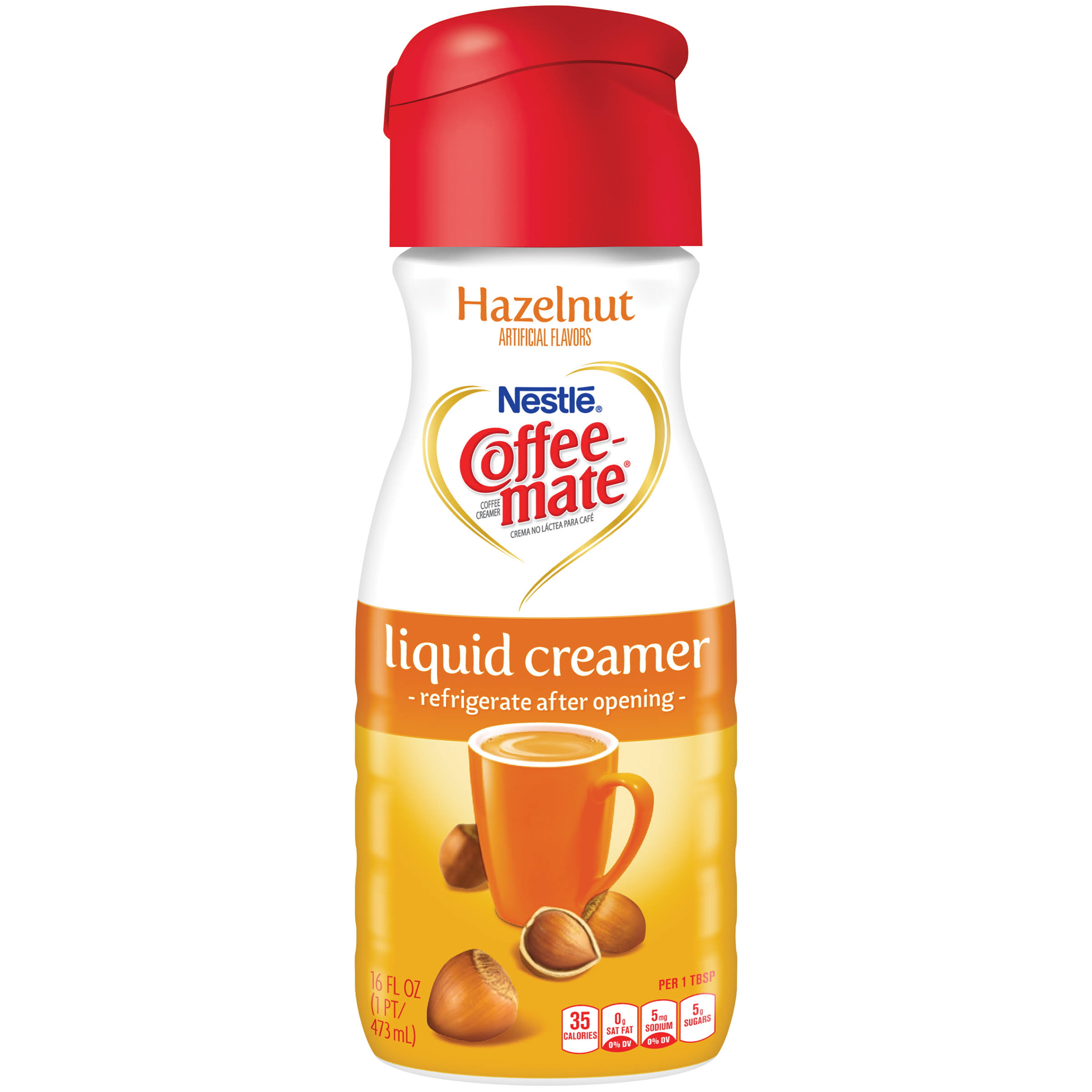 Nestle Coffee-Mate Hazelnut Liquid Coffee Creamer - 16oz