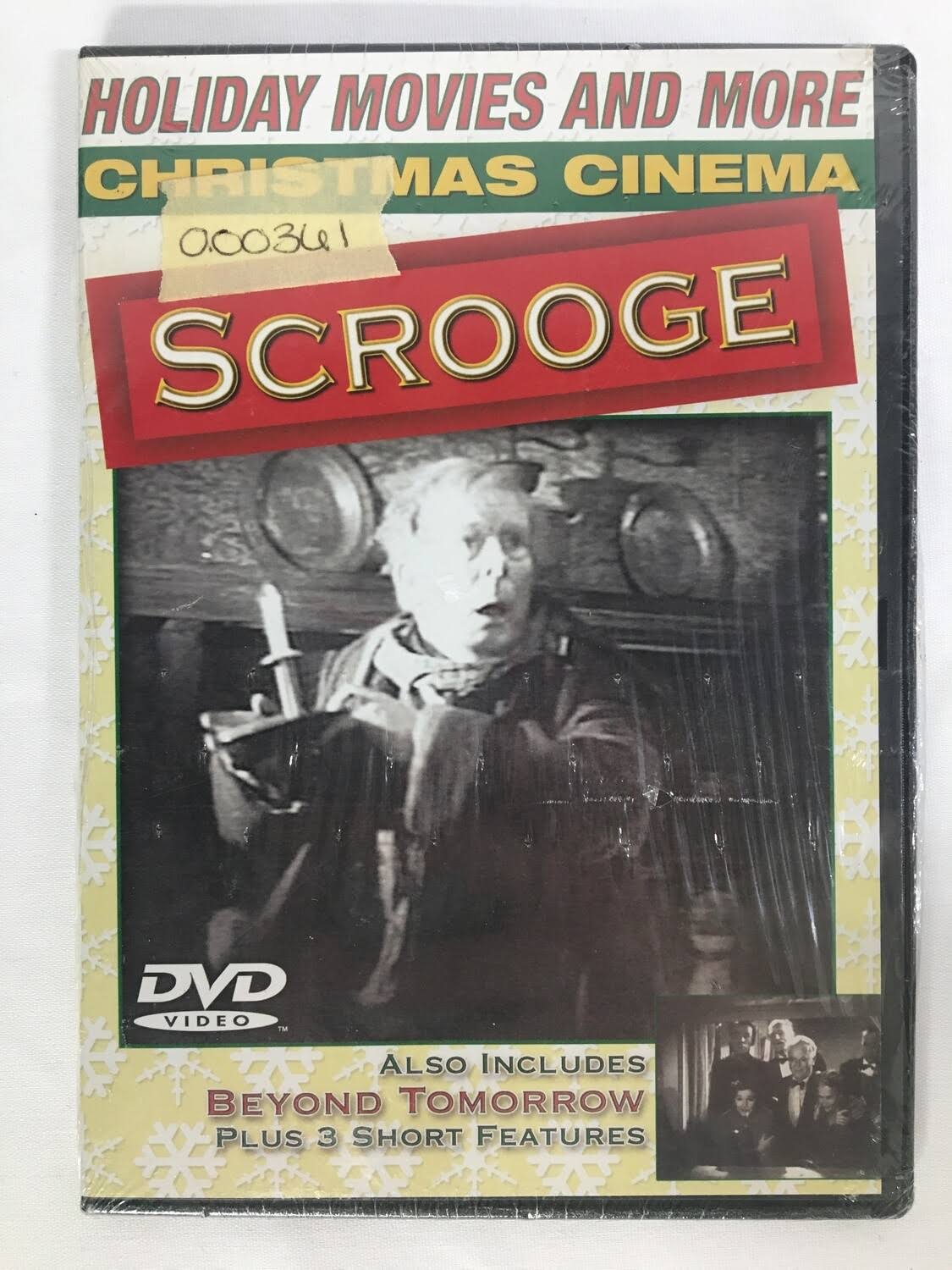 Christmas Cinema: Scrooge & Beyond Tomorrow DVD
