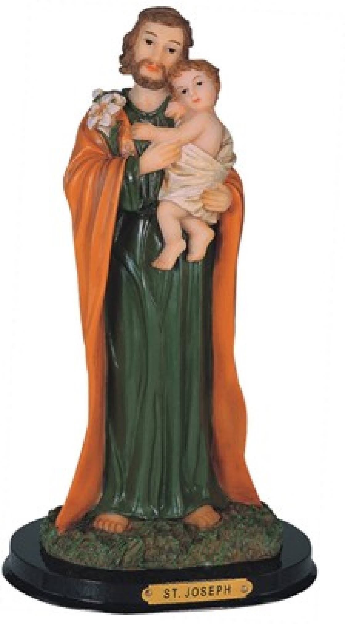Stealstreet SS-G-312.09 Saint Joseph Holy Figurine Religious Decoration Statue Decor, 12"