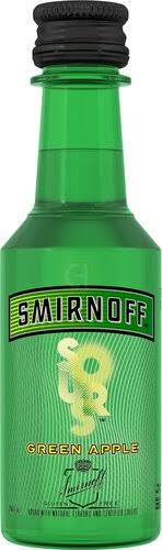 Smirnoff Sours Green Apple Vodka 50ml Bottle
