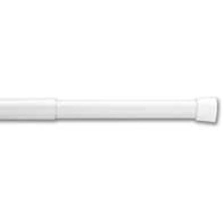 Kirsch Spring Tension Rod 36-60 Inches, White
