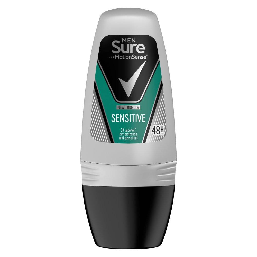 Sure Men Anti-Perspirant Deodorant Roll on Sensitive 50ml