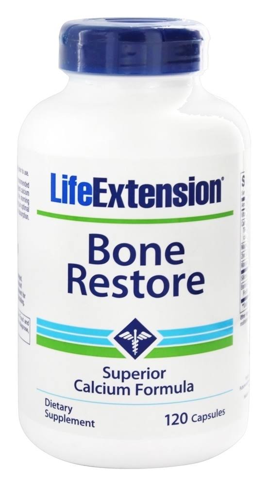 Life Extension Bone Restore Supplement - 120 Capsules