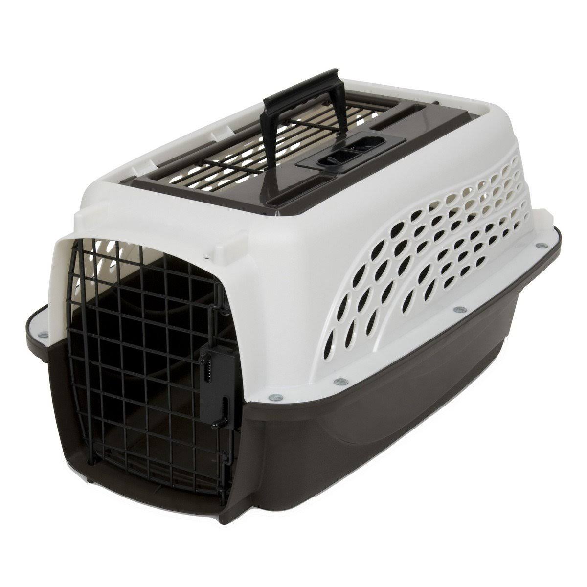 Petmate 2 Door Top Load Kennel Crate Carrier - Pearl White, 19"