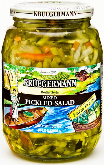 Kruegermann's Mixed Pickled Salad - 32oz