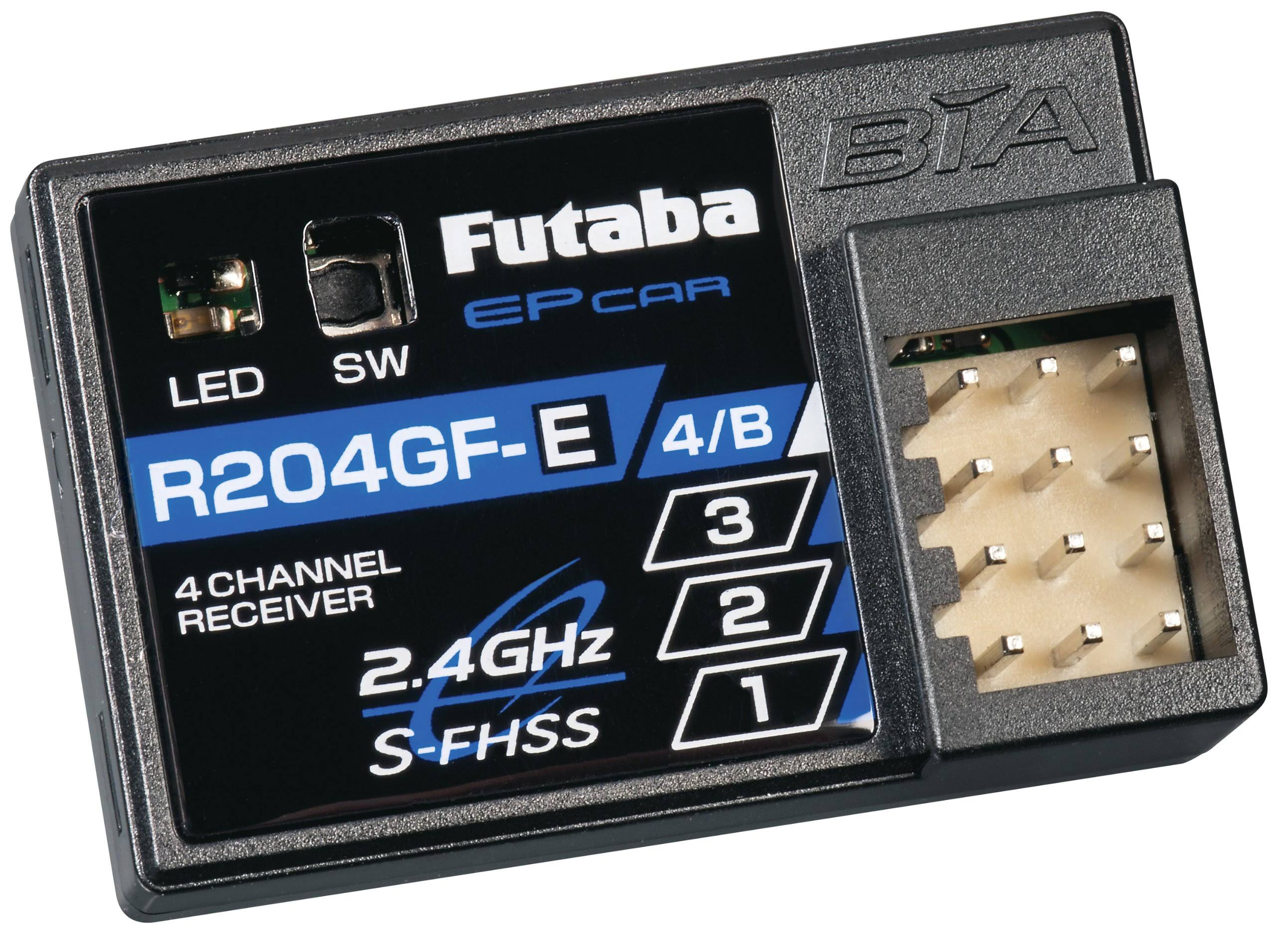 Futaba R204GFE RC Vehicle Micro Receiver - 2.4Ghz, 4 Channel