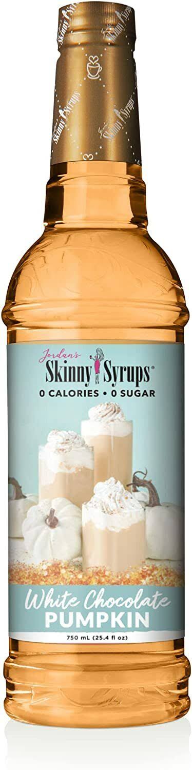 Jordan's Skinny Mixes White Chocolate Pumpkin Syrup 750ml
