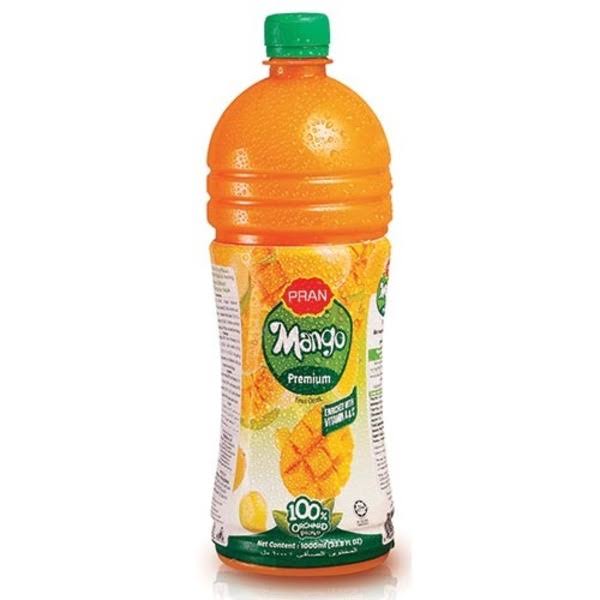 Pran Mango Fruit Drink - 33.8 fl oz
