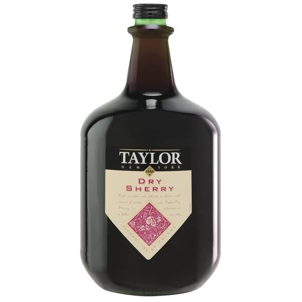 Taylor New York Desserts Dry Sherry Red Wine - 3 L