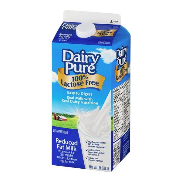 Dairy Pure Reduced Fat Milk - 1/2gal