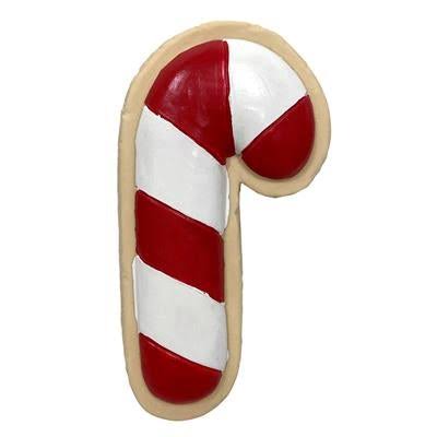 foufouBRANDS fouFIT Holiday Sugar Cookie Chew Dog Toy - Candy Cane