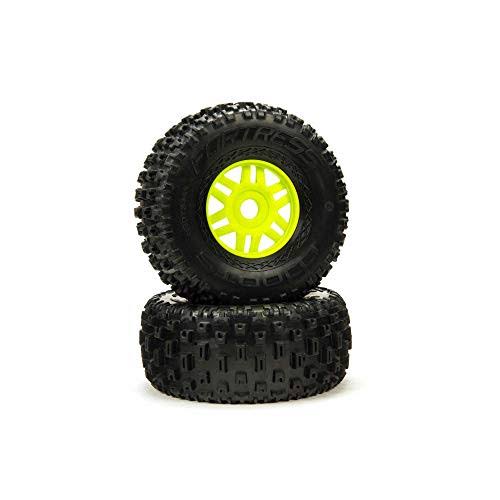 ARRMA 1/8 dBoots Fortress Front/Rear 2.4/3.3 Pre-Mounted Tires, 17mm H