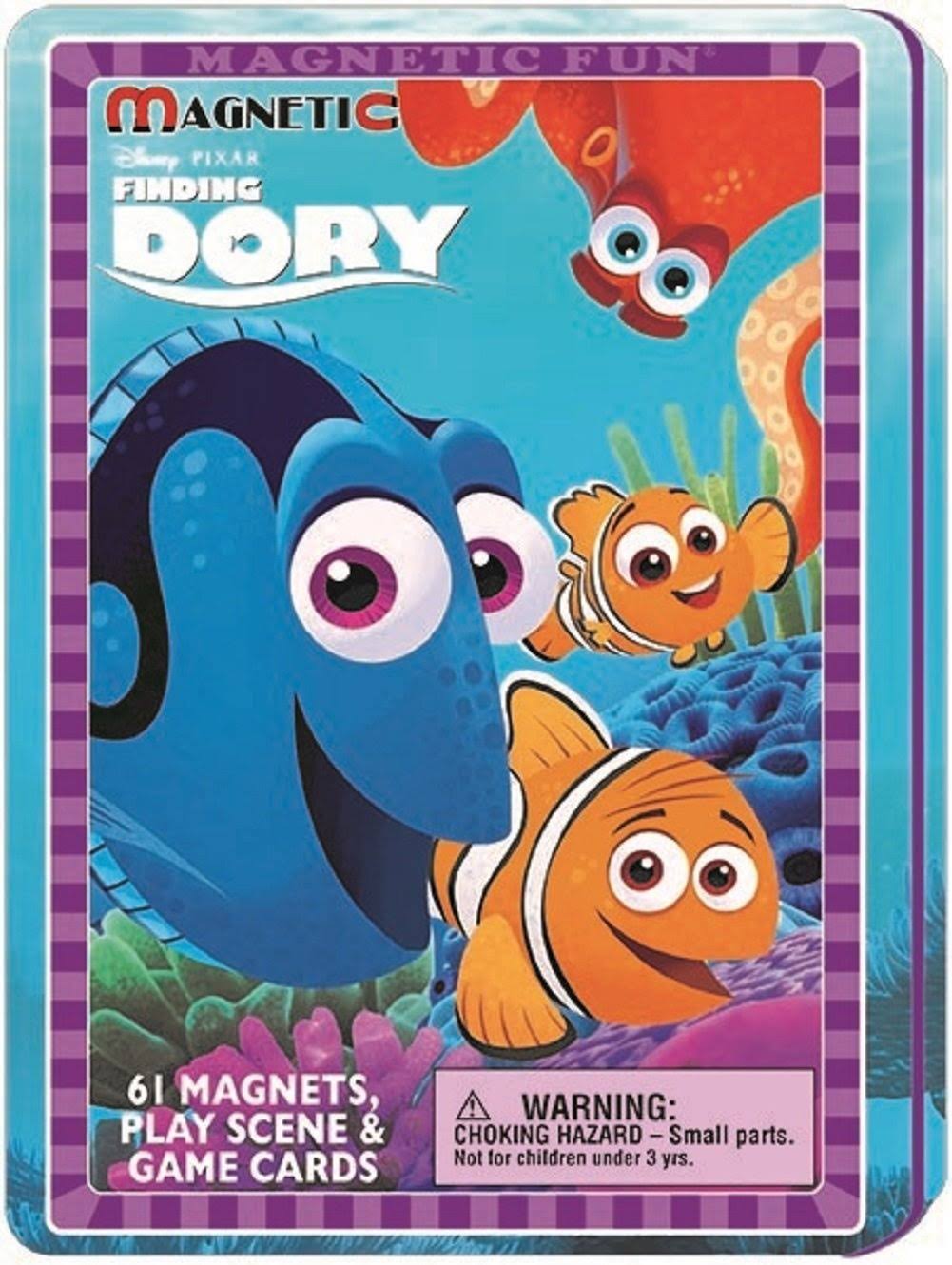 Lee Publications Finding Dory Magnetic Fun Puzzle Set - 61 Magnets Play Scene & Game Cards
