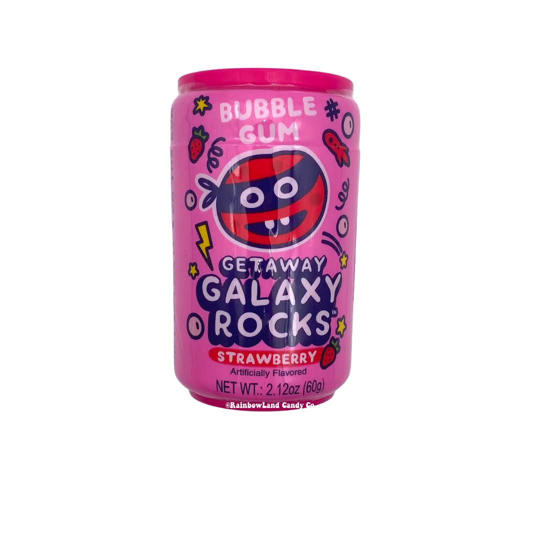 Getaway Galaxy Rocks Bubble Gum