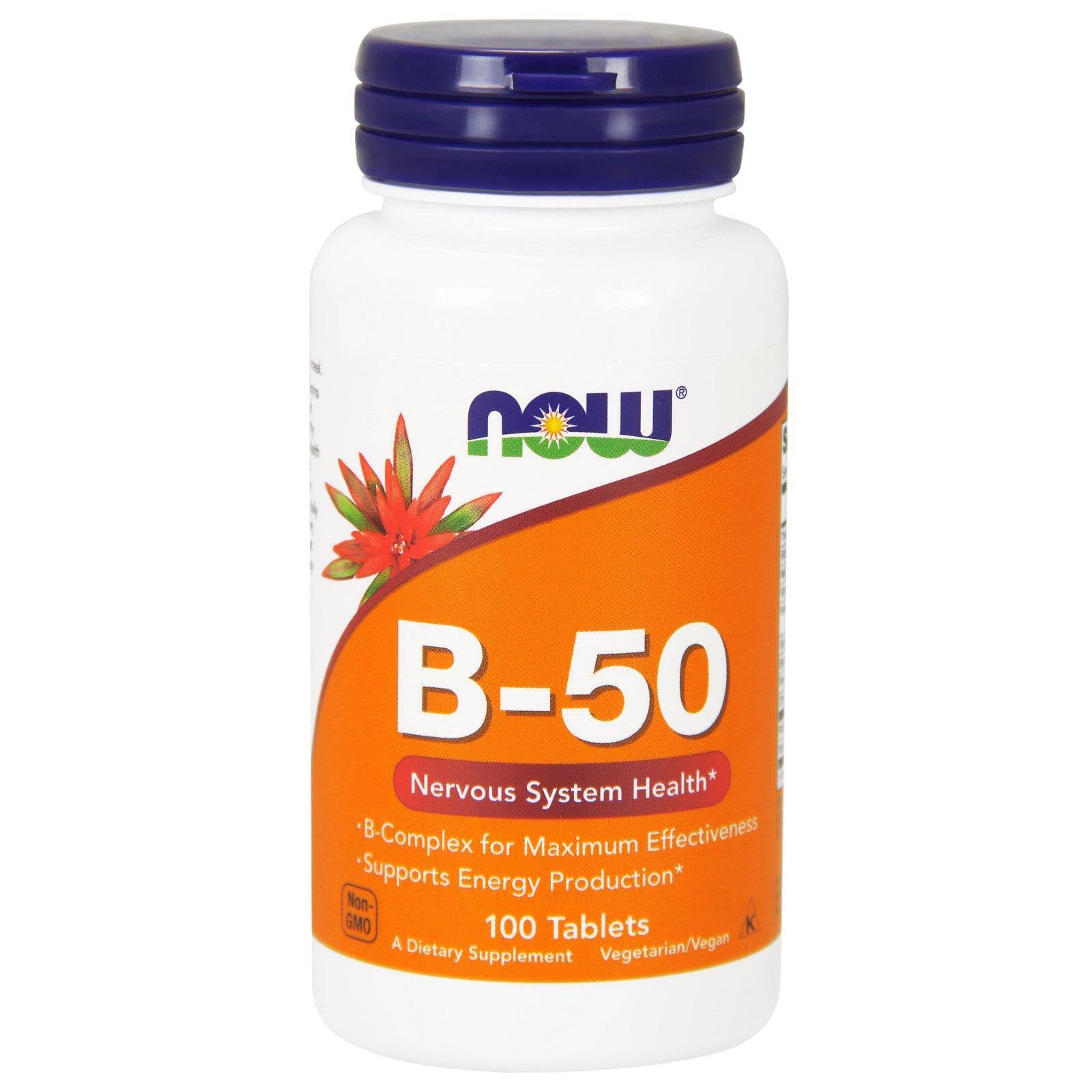 Now Foods Vitamin B-50 - 100 Capsules
