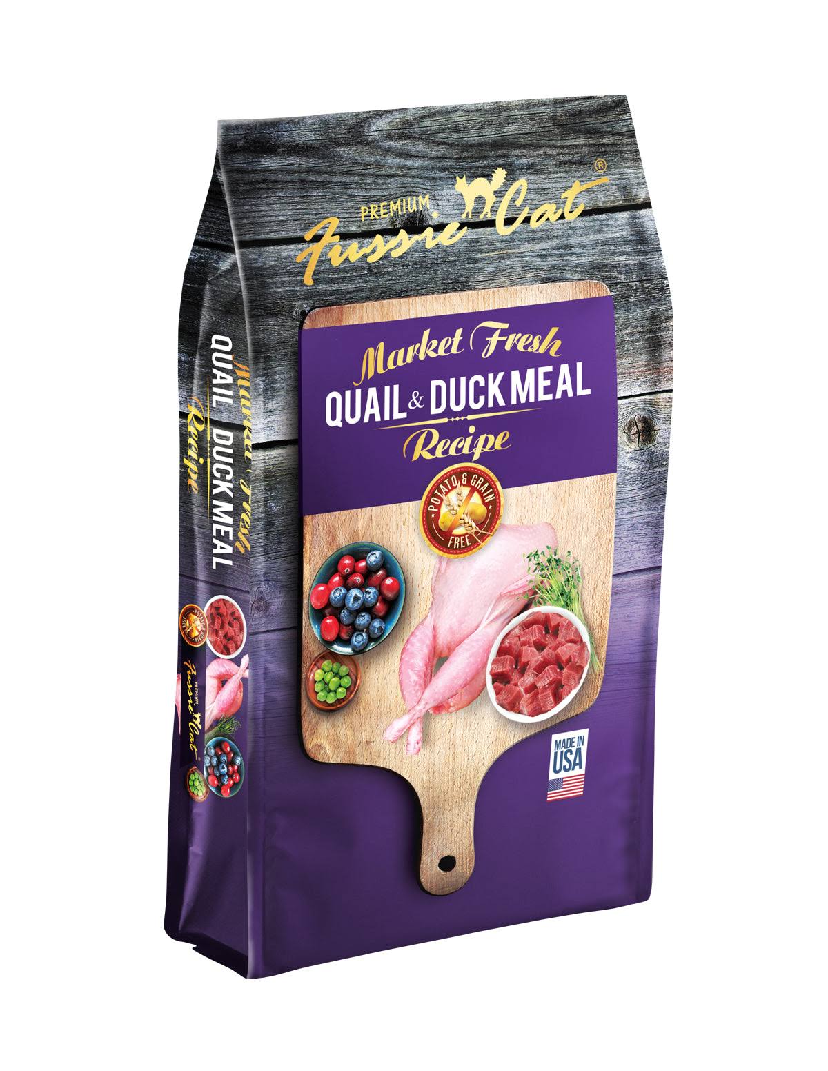 Fussie Cat Quail & Duck Formula Cat Food