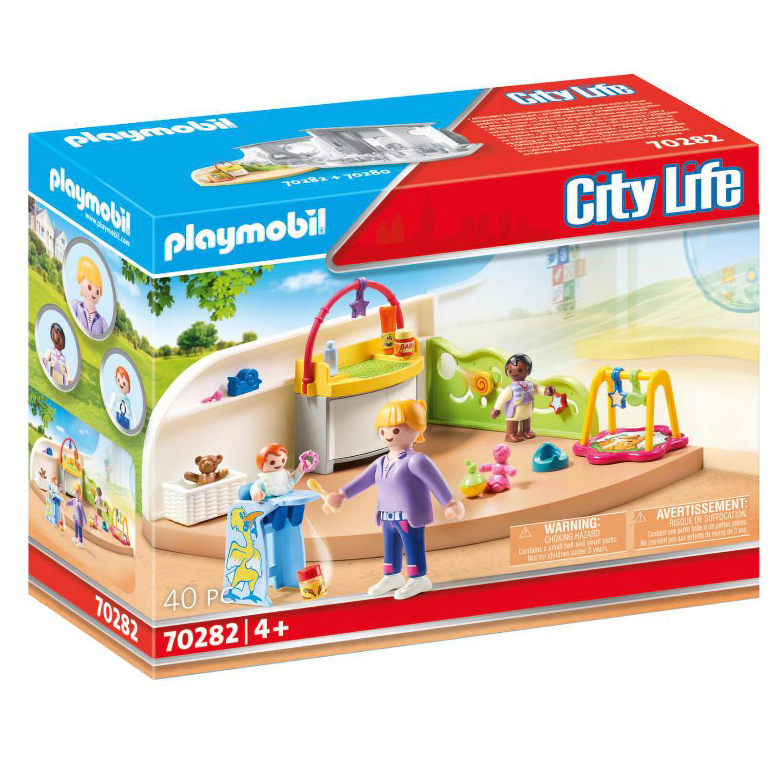 Playmobil 70282 City Life Toddler Room
