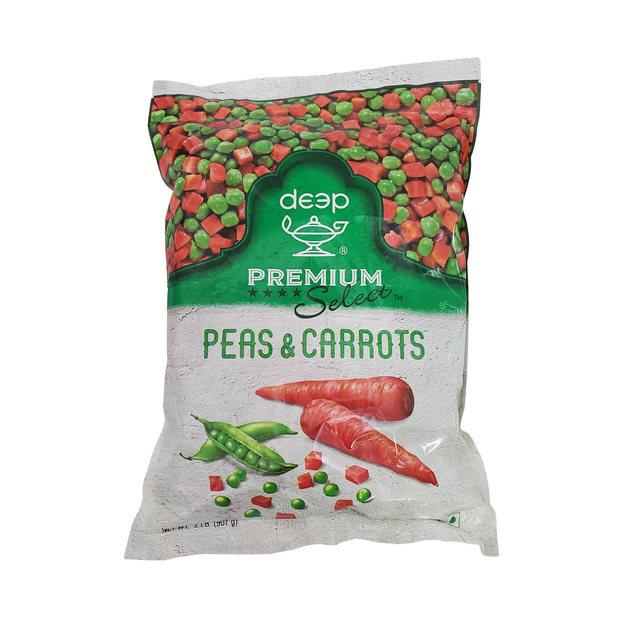 Deep Frozen Vegetables - Peas & Carrots, 2lb