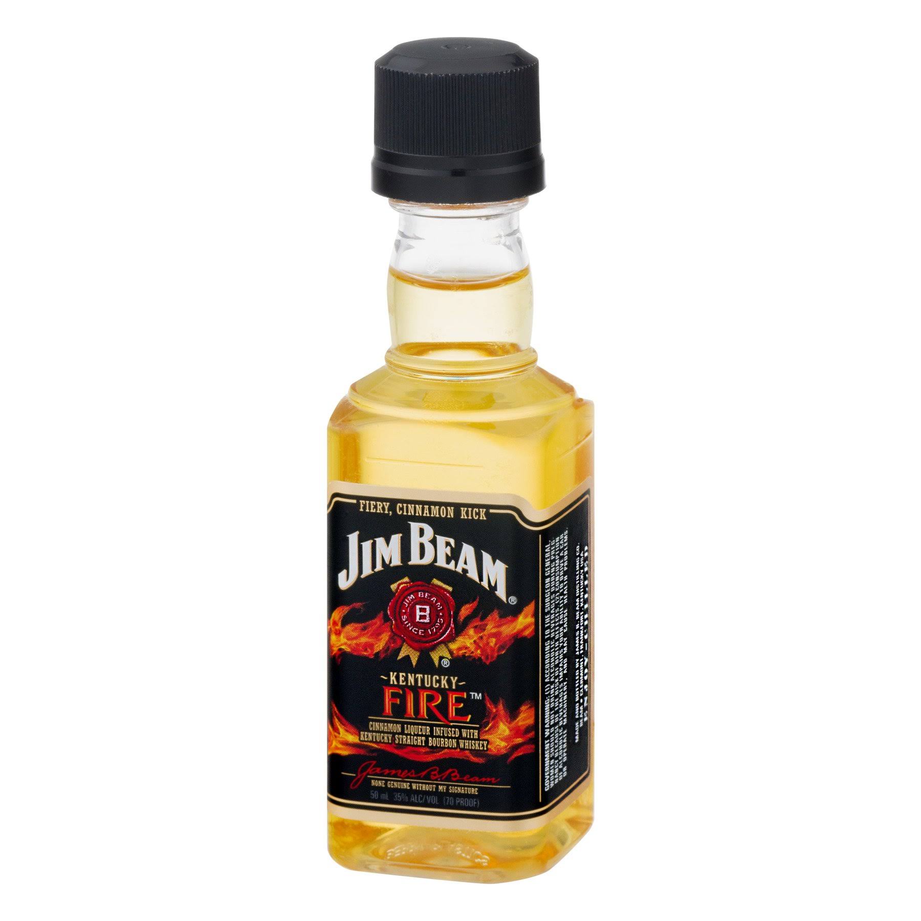 Jim Beam Kentucky Fire Kentucky Straight Bourbon Whiskey - 50ml