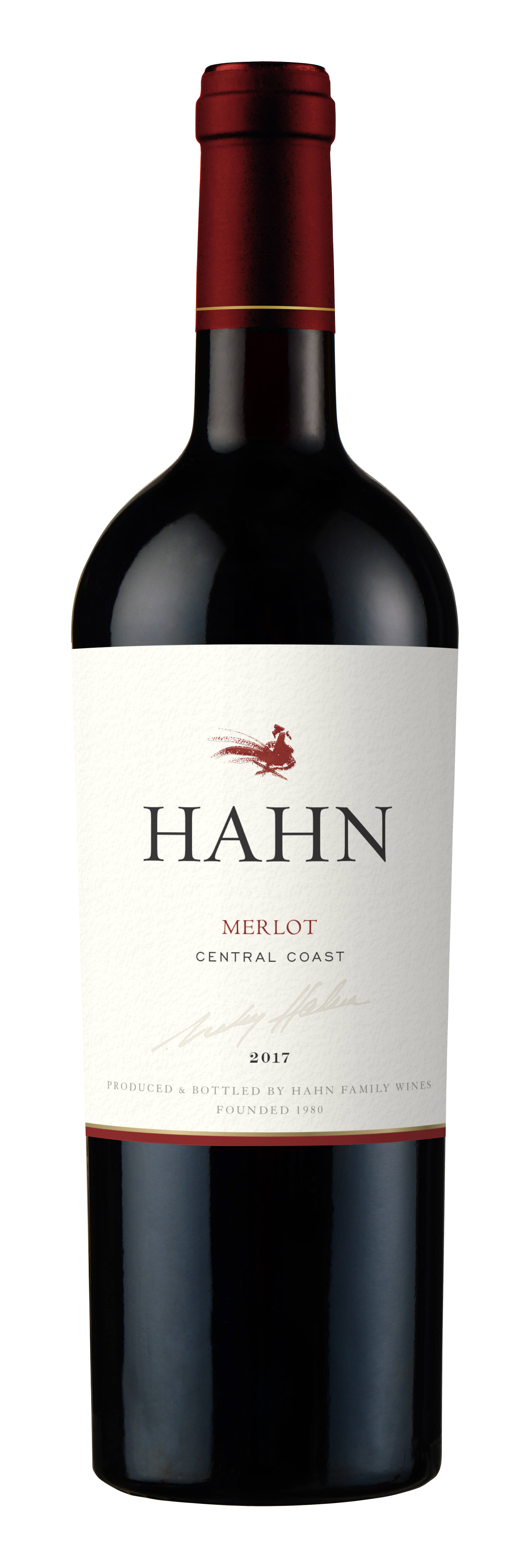 Hahn Merlot, Central Coast (Vintage Varies) - 750 ml bottle