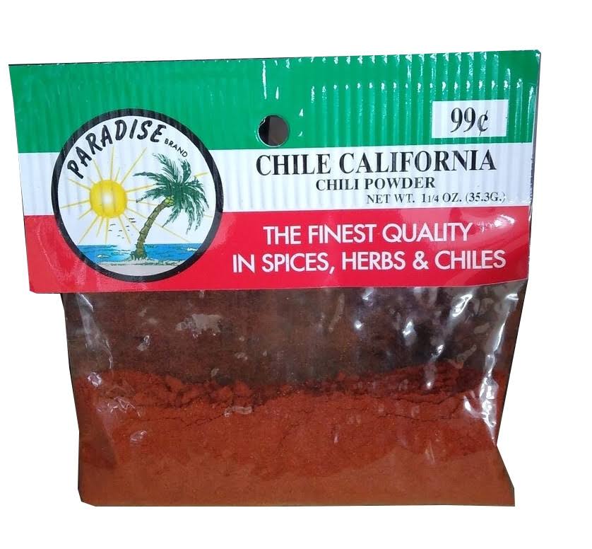• Spices & Bake Seasoning,Spices Herbs Paradise Chile California Chili Powder 1 1/4 oz