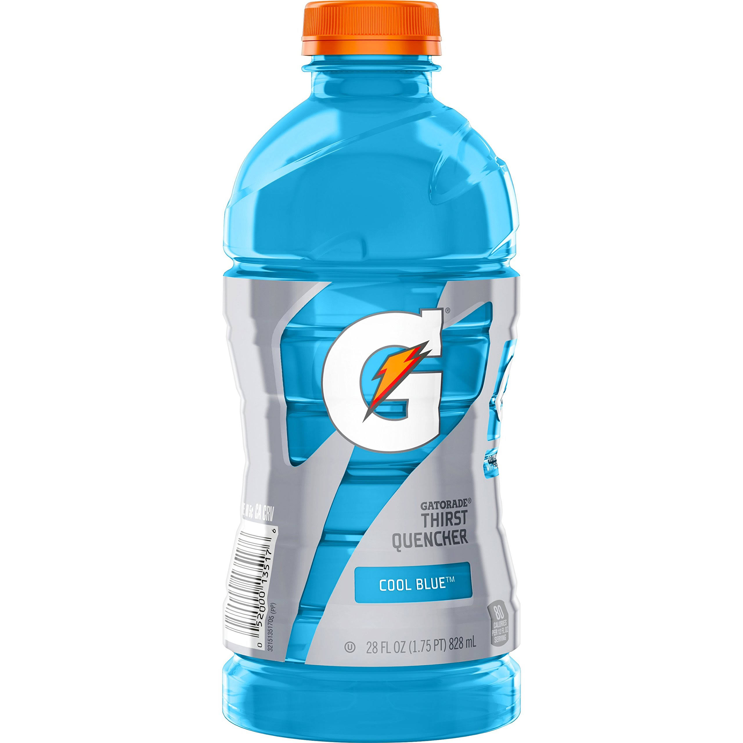 Gatorade Thirst Quencher, Cool Blue, 28 oz Bottle